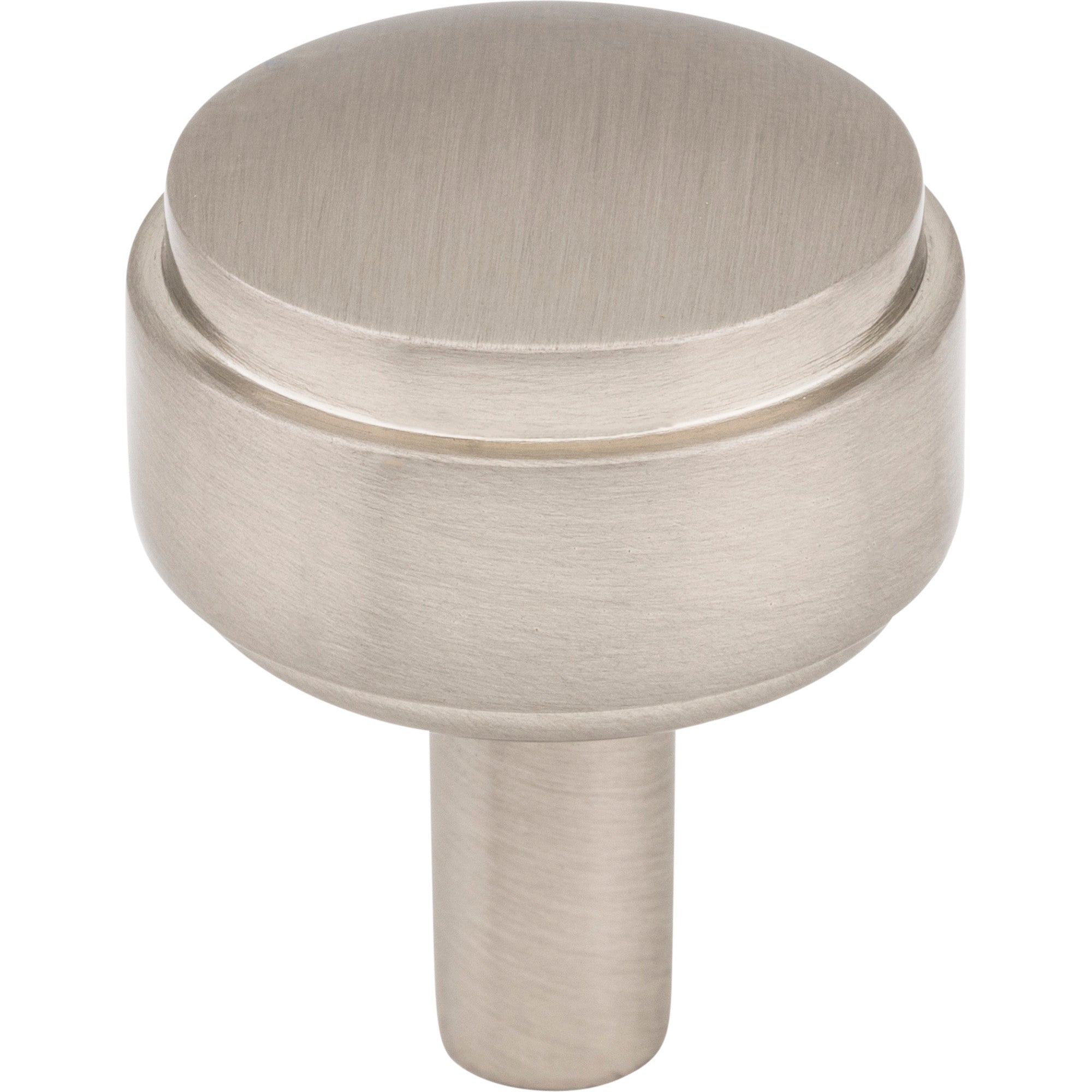 Hayworth Cabinet Knob by Jeffrey Alexander - Satin Nickel