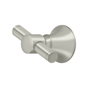 88 Series Double Robe Hook by Deltana -  - Brushed Nickel - New York Hardware