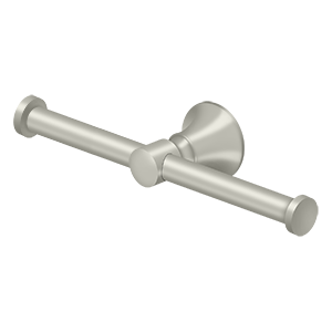 88 Series Double Toilet Paper Holder by Deltana -  - Brushed Nickel - New York Hardware