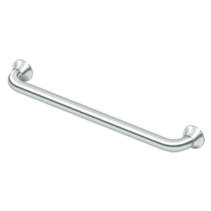 88 Series Grab Bar by Deltana - 24"  - Polished Chrome - New York Hardware