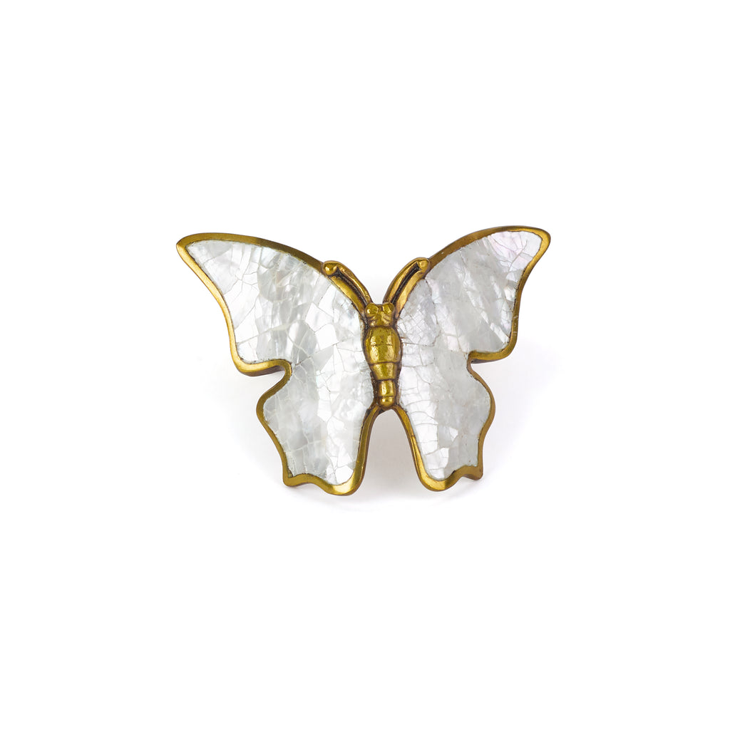Nature Butterfly Pull by Schaub - Paris Brass - New York Hardware