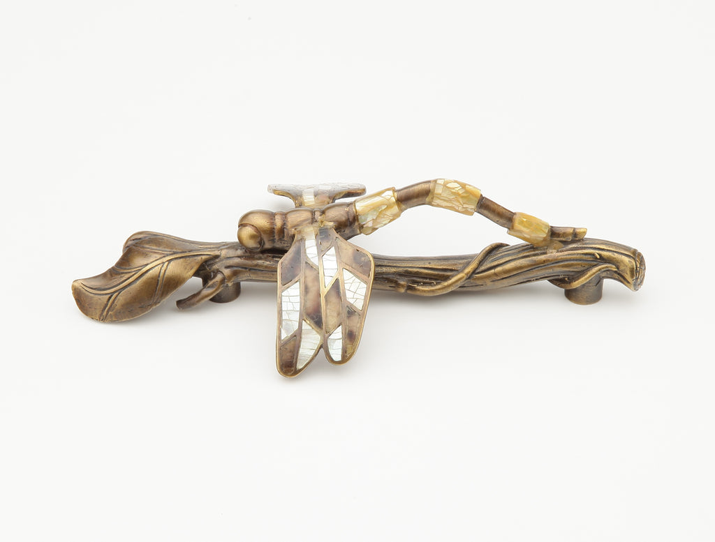 Nature Dragonfly-Twig Pull by Schaub - Estate Dover - New York Hardware