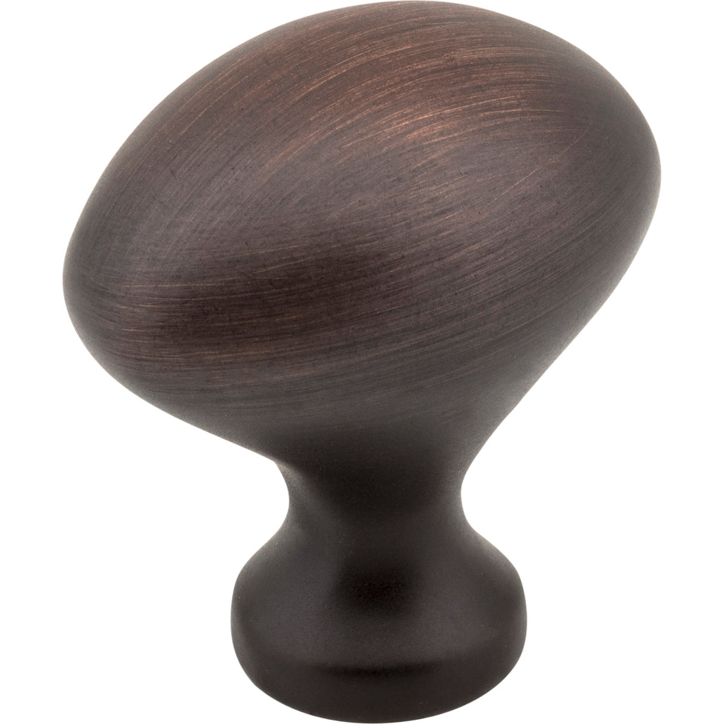 Oval Merryville Cabinet Knob by Elements - Brushed Oil Rubbed Bronze