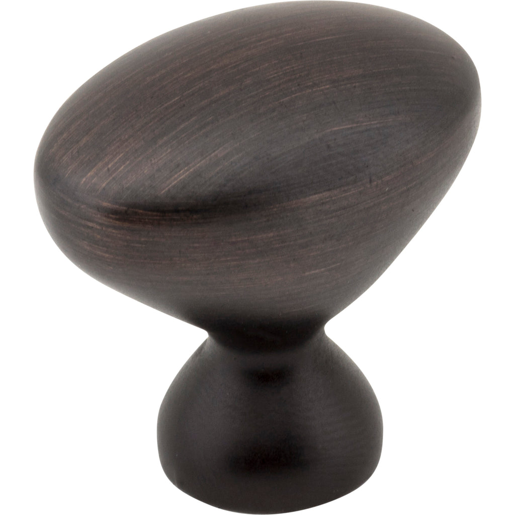Oval Merryville Cabinet Knob by Elements - Brushed Oil Rubbed Bronze