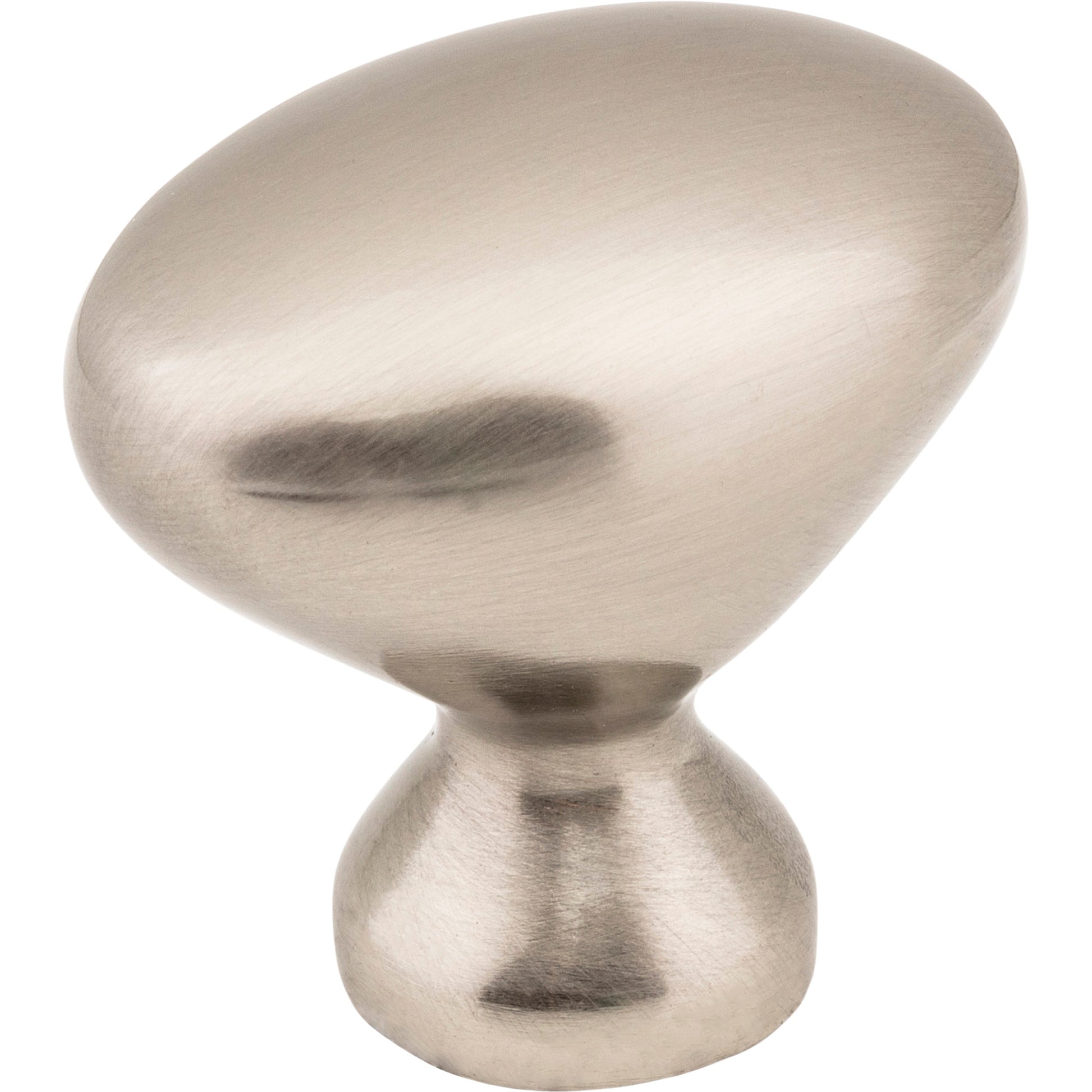 Oval Merryville Cabinet Knob by Elements - Satin Nickel