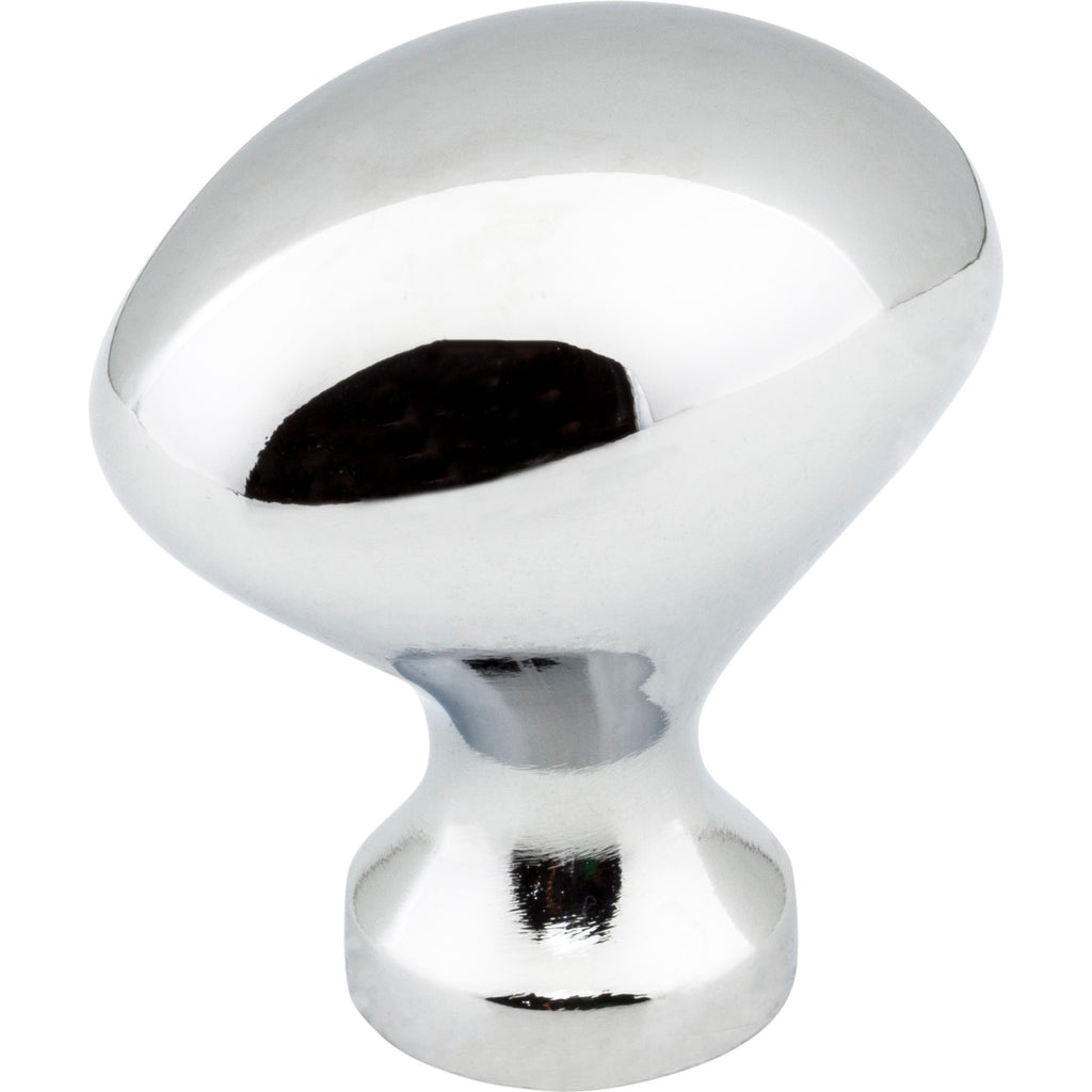 Oval Merryville Cabinet Knob by Elements - Polished Chrome