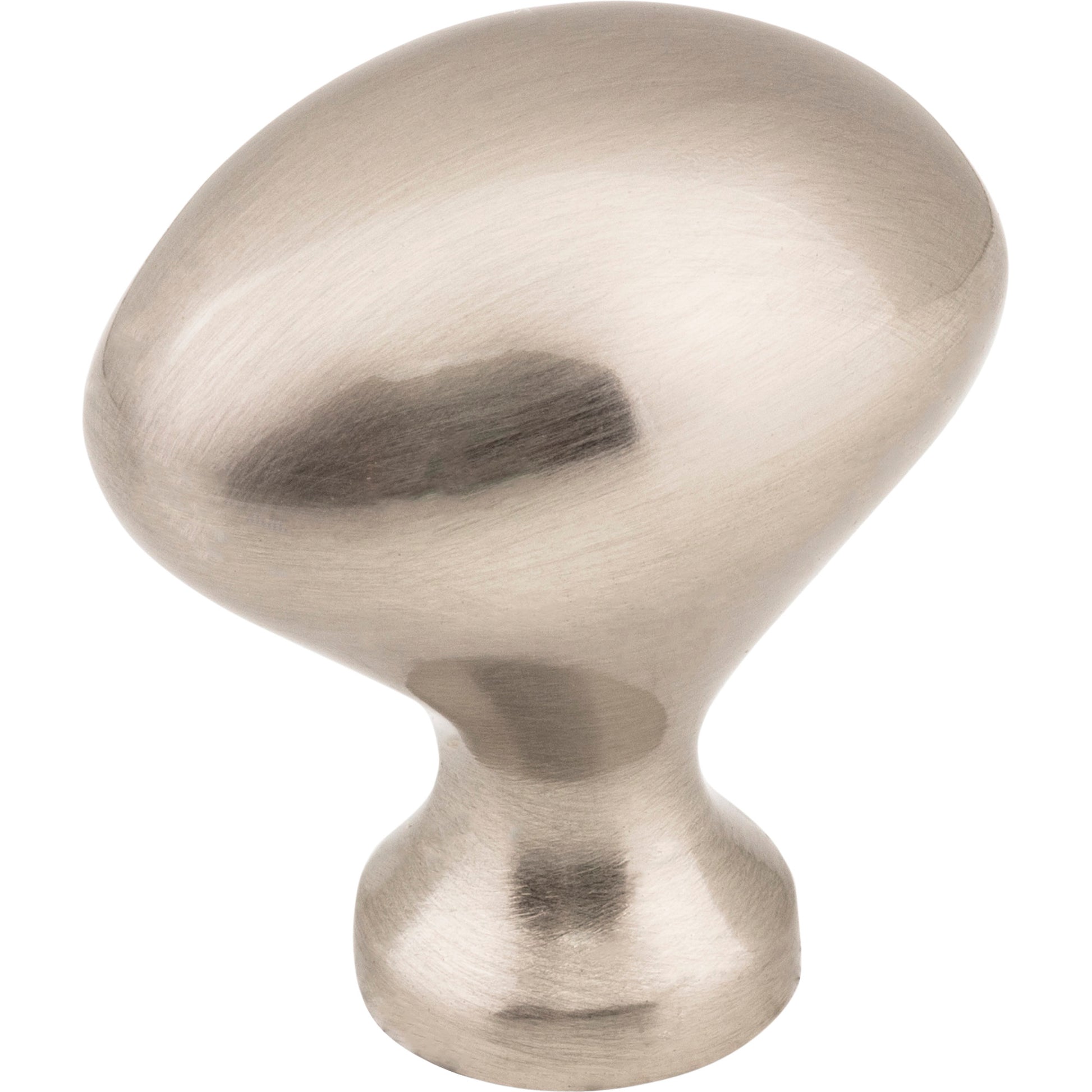 Oval Merryville Cabinet Knob by Elements - Satin Nickel