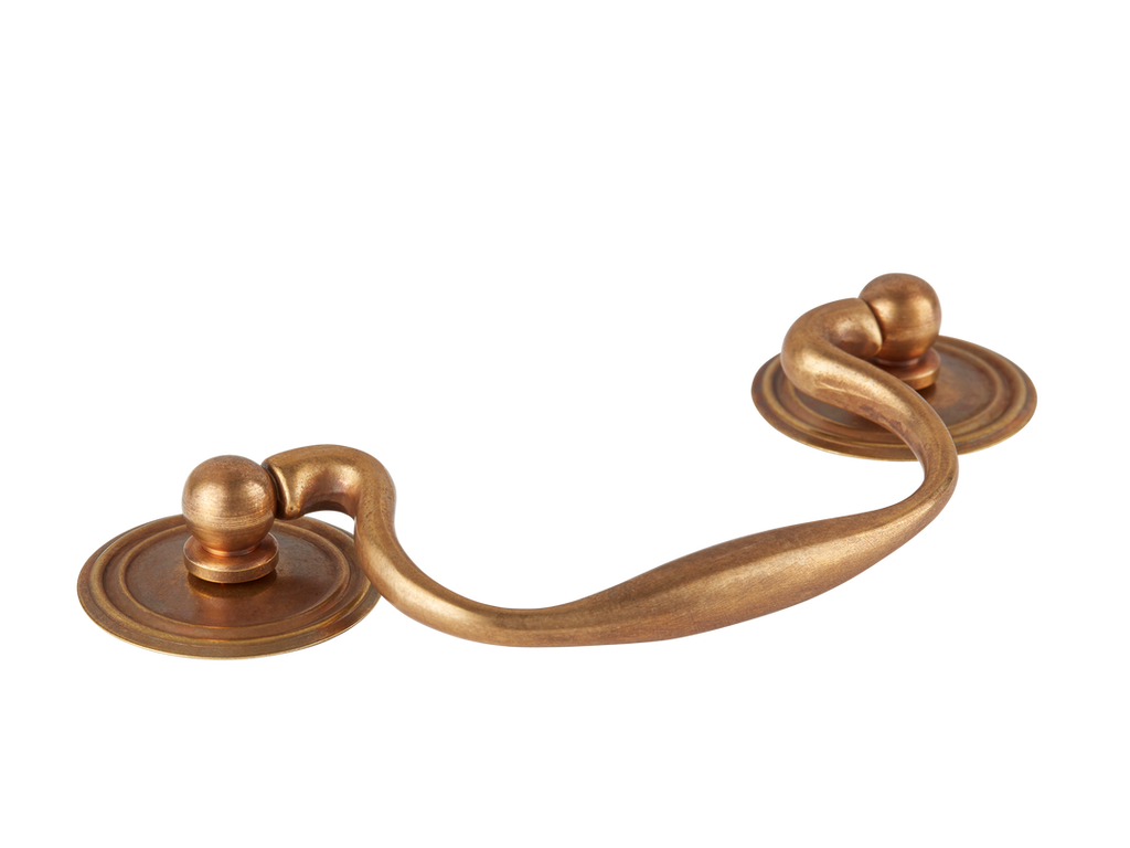 Cotswold Cabinet Handle by Armac Martin - 102mm - Burnished Brass