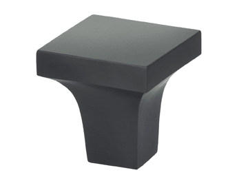 Square Ultima Omnia Cabinet Knob - New York Hardware