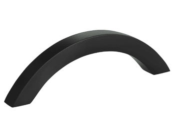 3-3/8" Center to Center Omnia Ultima Bowed Cabinet Pull - New York Hardware