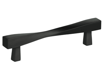 4-5/8" Center to Center Omnia Ultima Twisted Cabinet Pull - New York Hardware