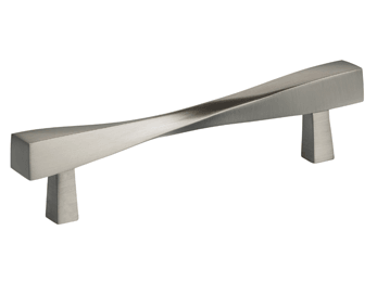 4-5/8" Center to Center Omnia Ultima Twisted Cabinet Pull - New York Hardware