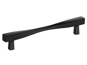 6-5/8" Center to Center Omnia Ultima Twisted Cabinet Pull - New York Hardware