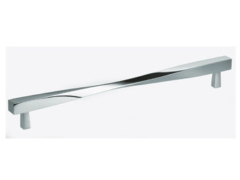 10-3/4" Center to Center Omnia Ultima Twisted Cabinet Pull Oil Rubbed Bronze- Lacquered - New York Hardware