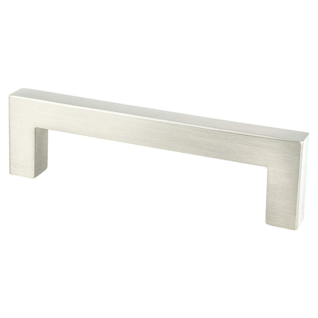 Brushed Nickel - 96mm - Contemporary Advantage One Pull by Berenson - New York Hardware