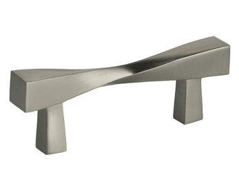 2-3/4" Center to Center Omnia Ultima Twisted Cabinet Pull - New York Hardware