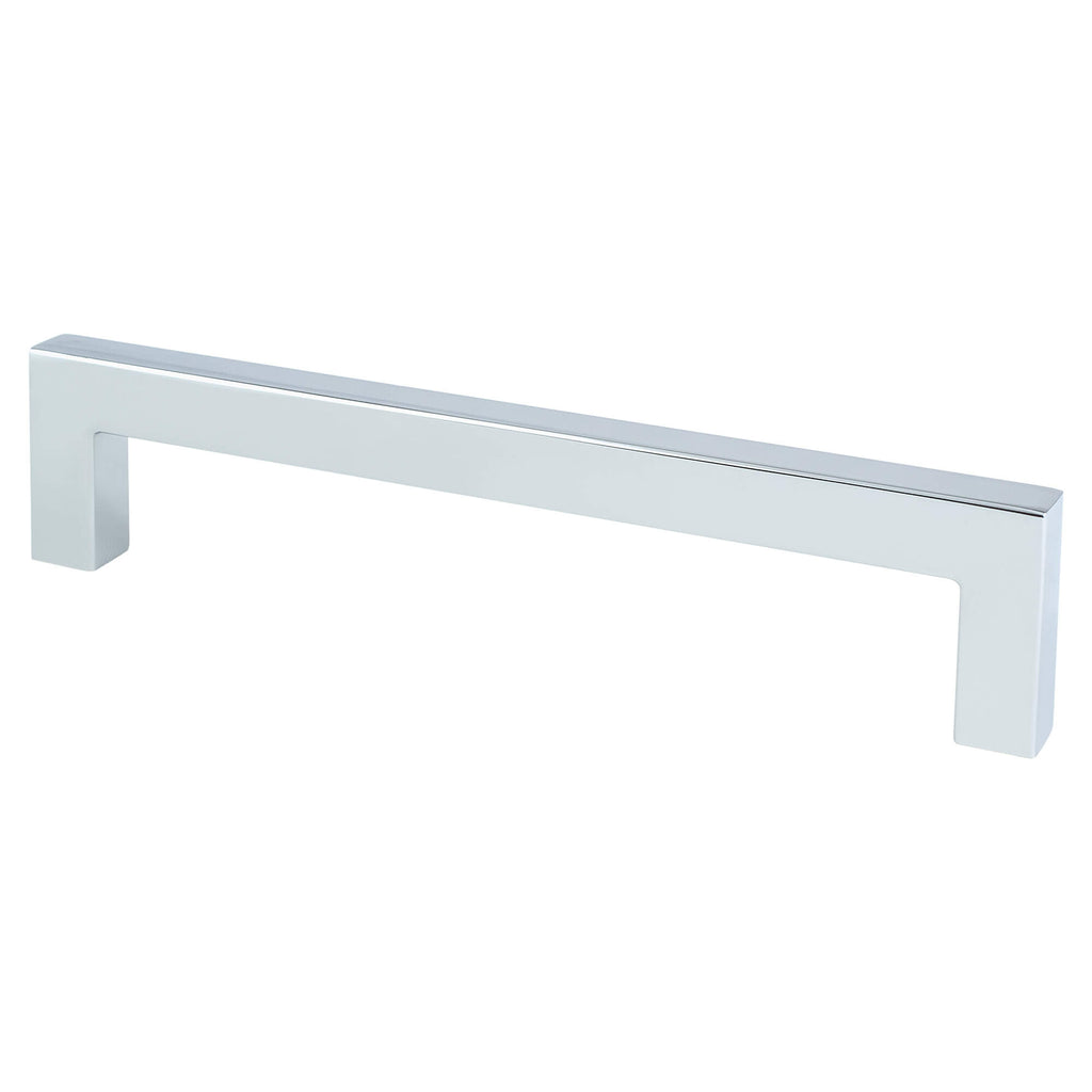Polished Chrome - 128mm - Contemporary Advantage One Pull by Berenson - New York Hardware