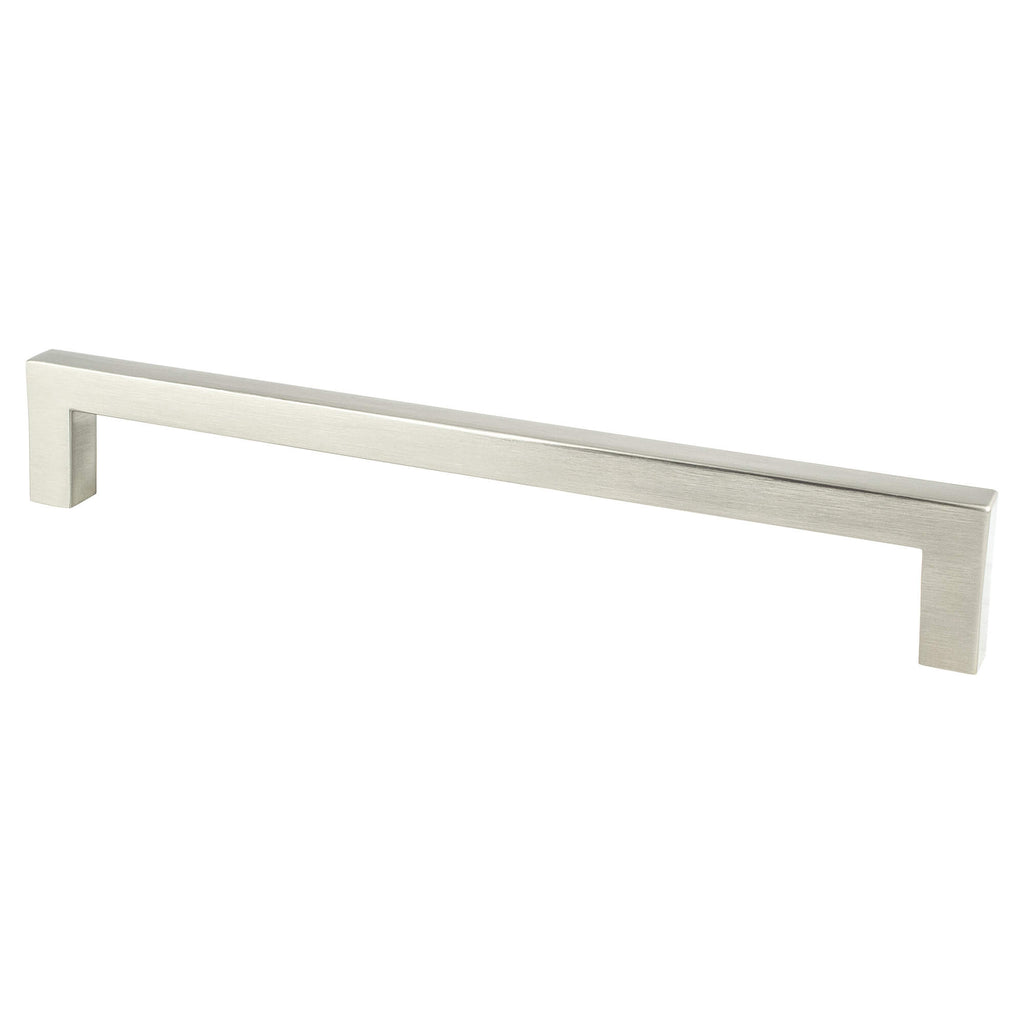 Brushed Nickel - 192mm - Contemporary Advantage One Pull by Berenson - New York Hardware