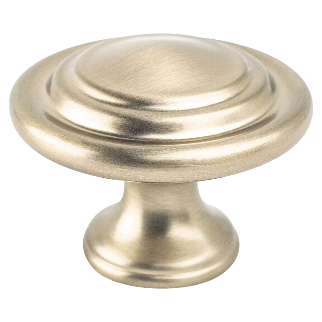 Champagne - 1-5/16" - Traditional Advantage Four Knob by Berenson - New York Hardware