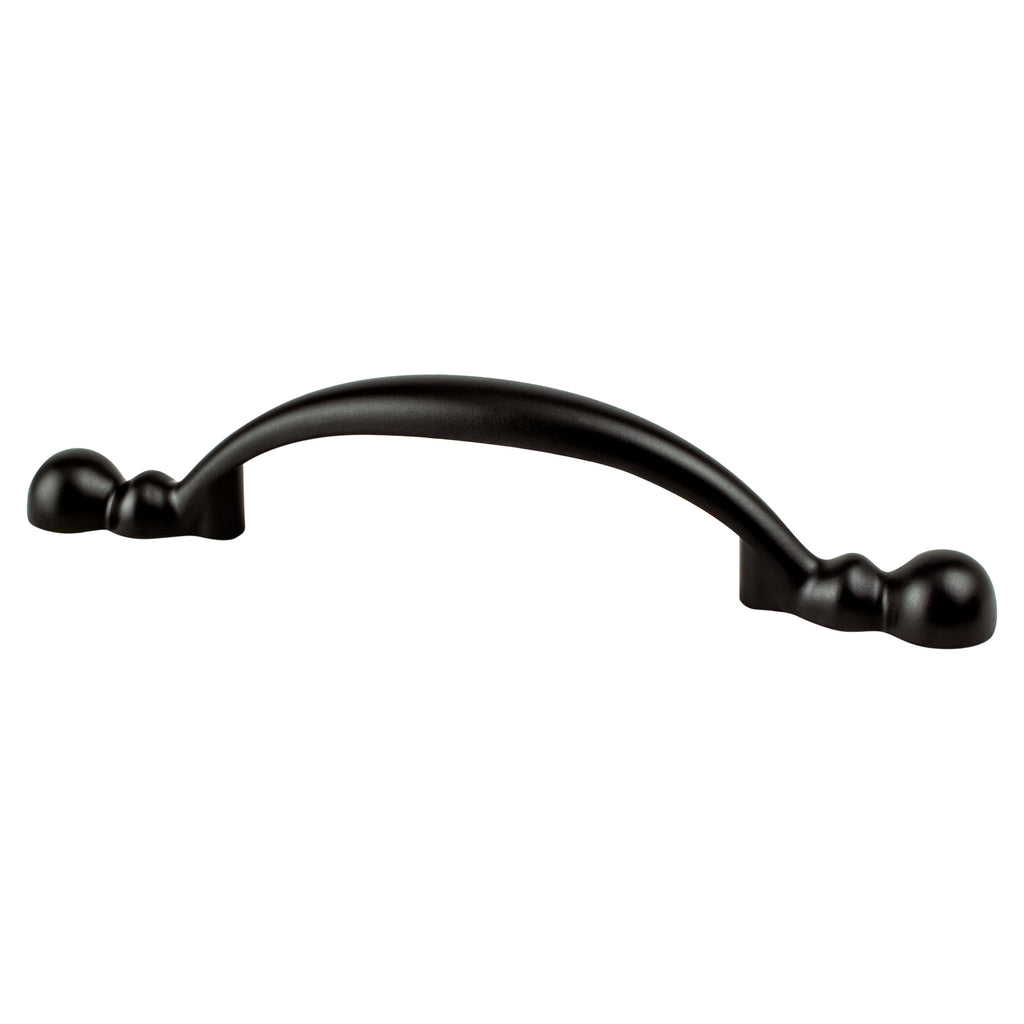 Matte Black - 3" - Traditional Advantage Four Pull by Berenson - New York Hardware