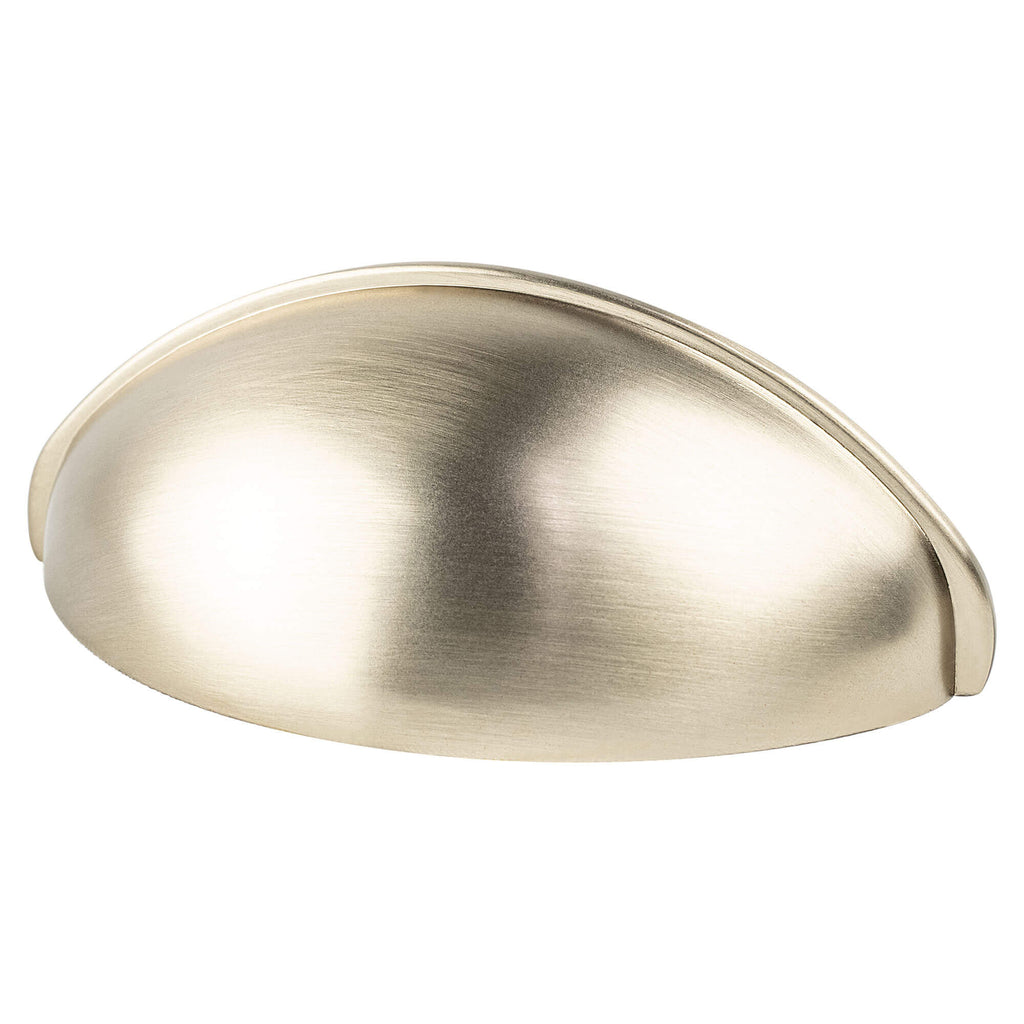 Champagne - 64mm - Transitional Advantage Three Cup Pull by Berenson - New York Hardware