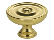 1-2/16" Diameter Omnia Classic Dimple Cabinet Knob - New York Hardware