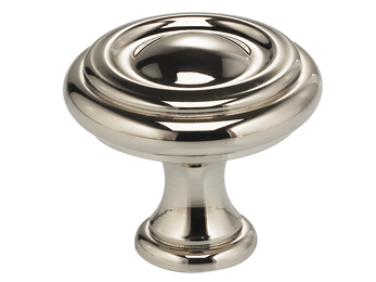 1-3/16" Diameter Omnia Classic Ridge Cabinet Knob - New York Hardware