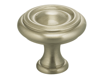 1-3/16" Diameter Omnia Classic Ridge Cabinet Knob - New York Hardware