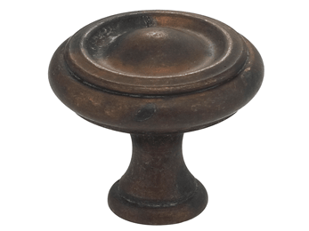 1-3/16" Diameter Omnia Classic Ridge Cabinet Knob - New York Hardware