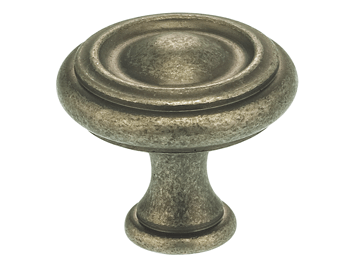 1-3/16" Diameter Omnia Classic Ridge Cabinet Knob - New York Hardware