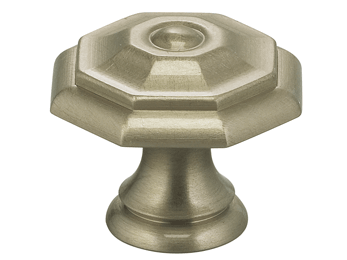 1" Diameter Omnia Classic Octagonal Cabinet Knob Oil Rubbed Bronze- Lacquered - New York Hardware