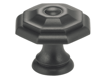 1-3/16" Diameter Omnia Classic Octagonal Cabinet Knob - New York Hardware
