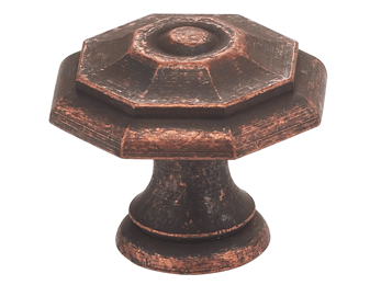 1-3/16" Diameter Omnia Classic Octagonal Cabinet Knob - New York Hardware