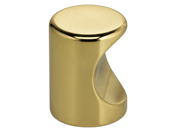 3/4" Diameter Omnia Thumb Pull Cabinet Knob - New York Hardware