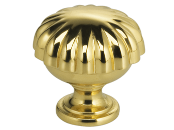 1-3/16" Diameter Omnia Classic Melon Cabinet Knob - New York Hardware