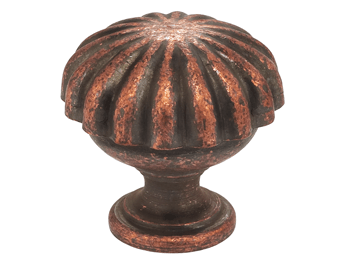 1-3/16" Diameter Omnia Classic Melon Cabinet Knob - New York Hardware