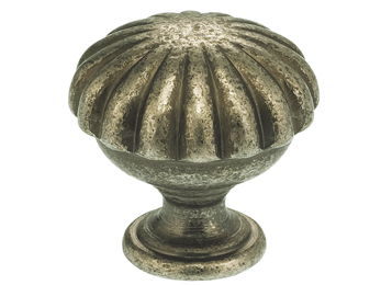 1-3/16" Diameter Omnia Classic Melon Cabinet Knob - New York Hardware