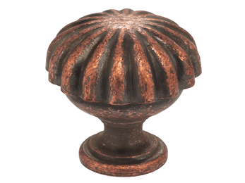 1-3/8" Diameter Omnia Classic Melon Cabinet Knob - New York Hardware