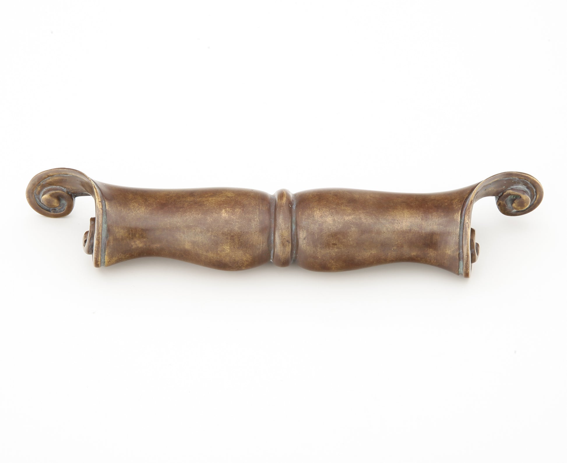 French Court Scroll Cup Pull by Schaub - New York Hardware, Inc