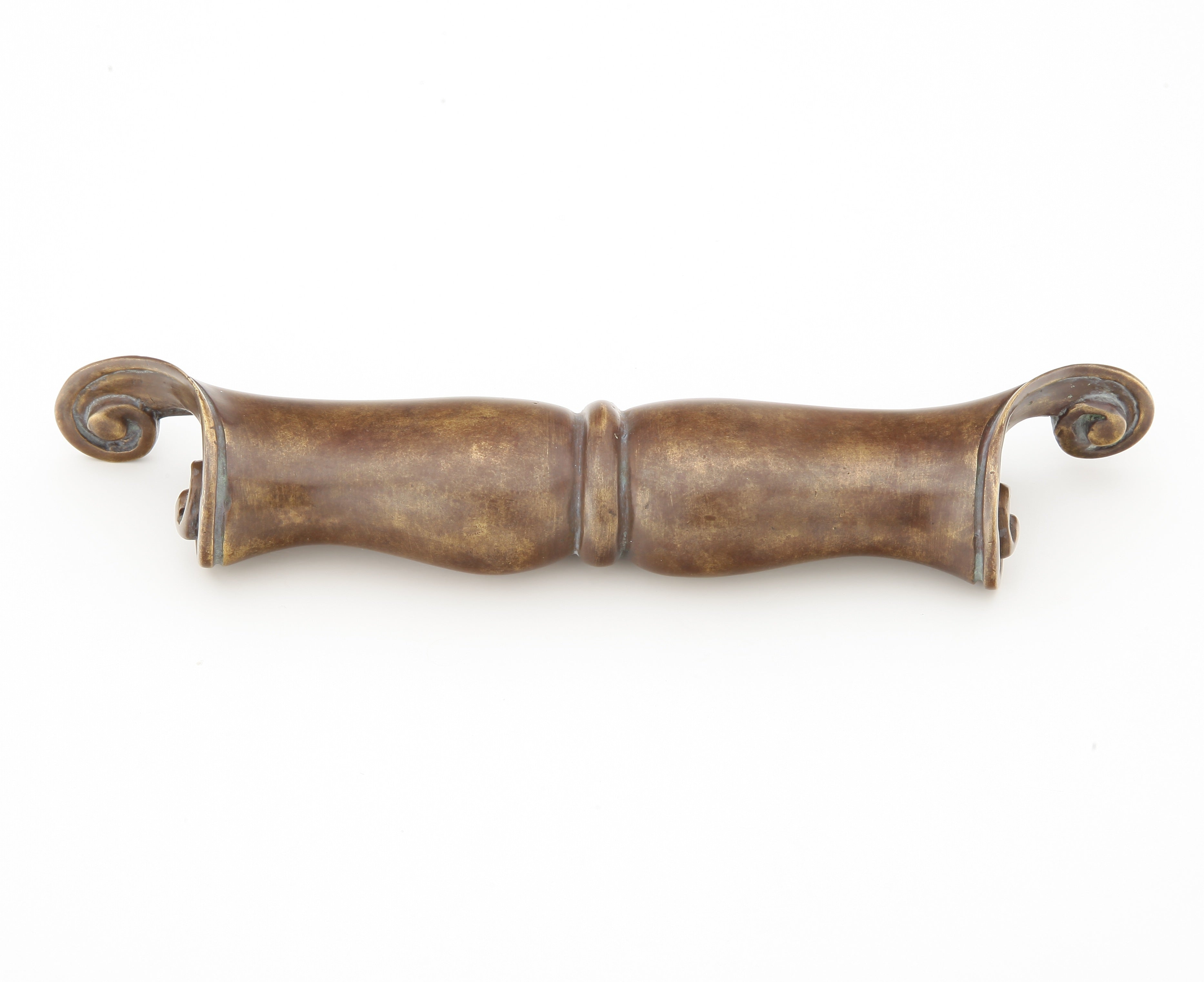 French Court Scroll Cup Pull by Schaub - New York Hardware, Inc