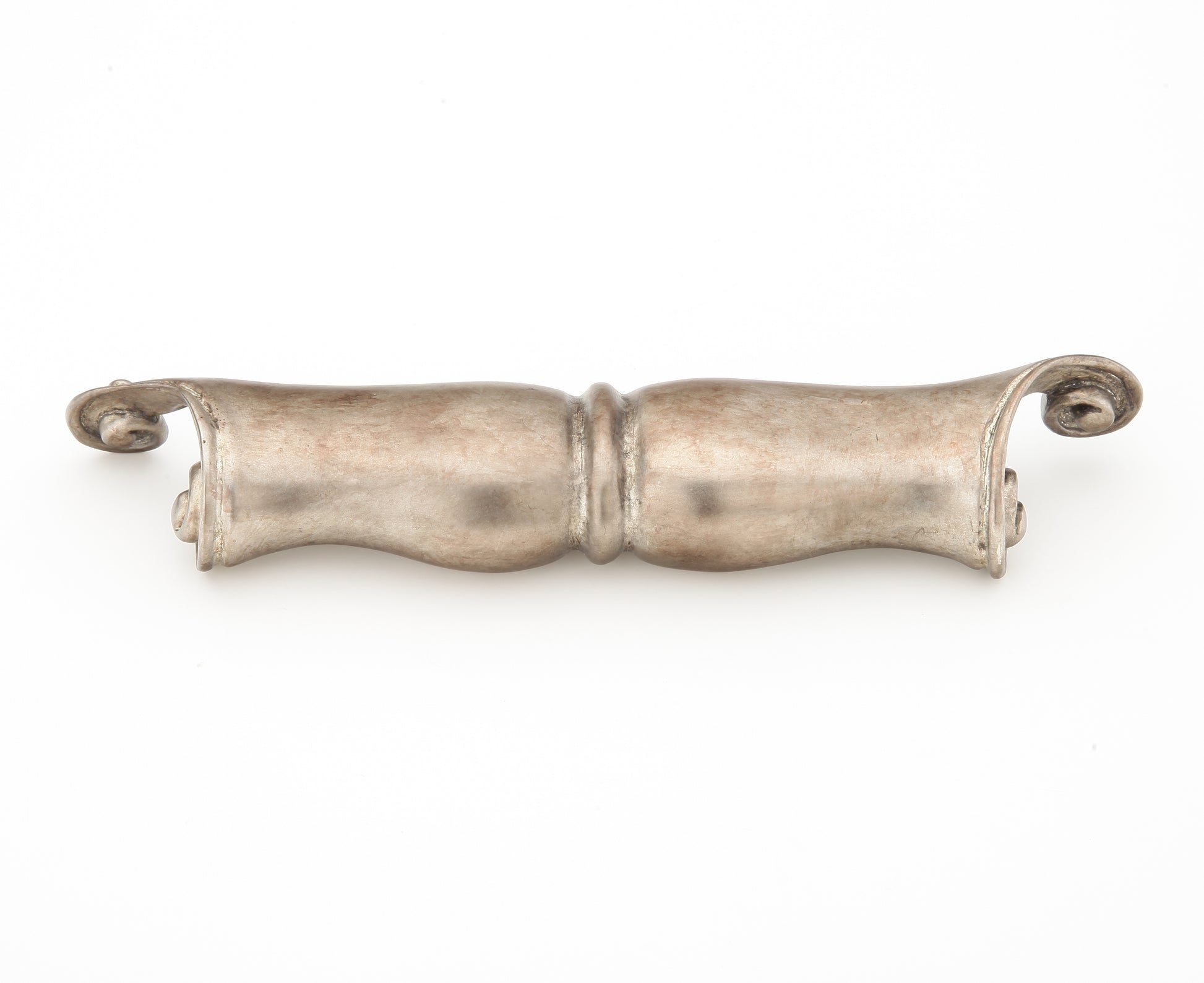 French Court Scroll Cup Pull by Schaub - New York Hardware, Inc