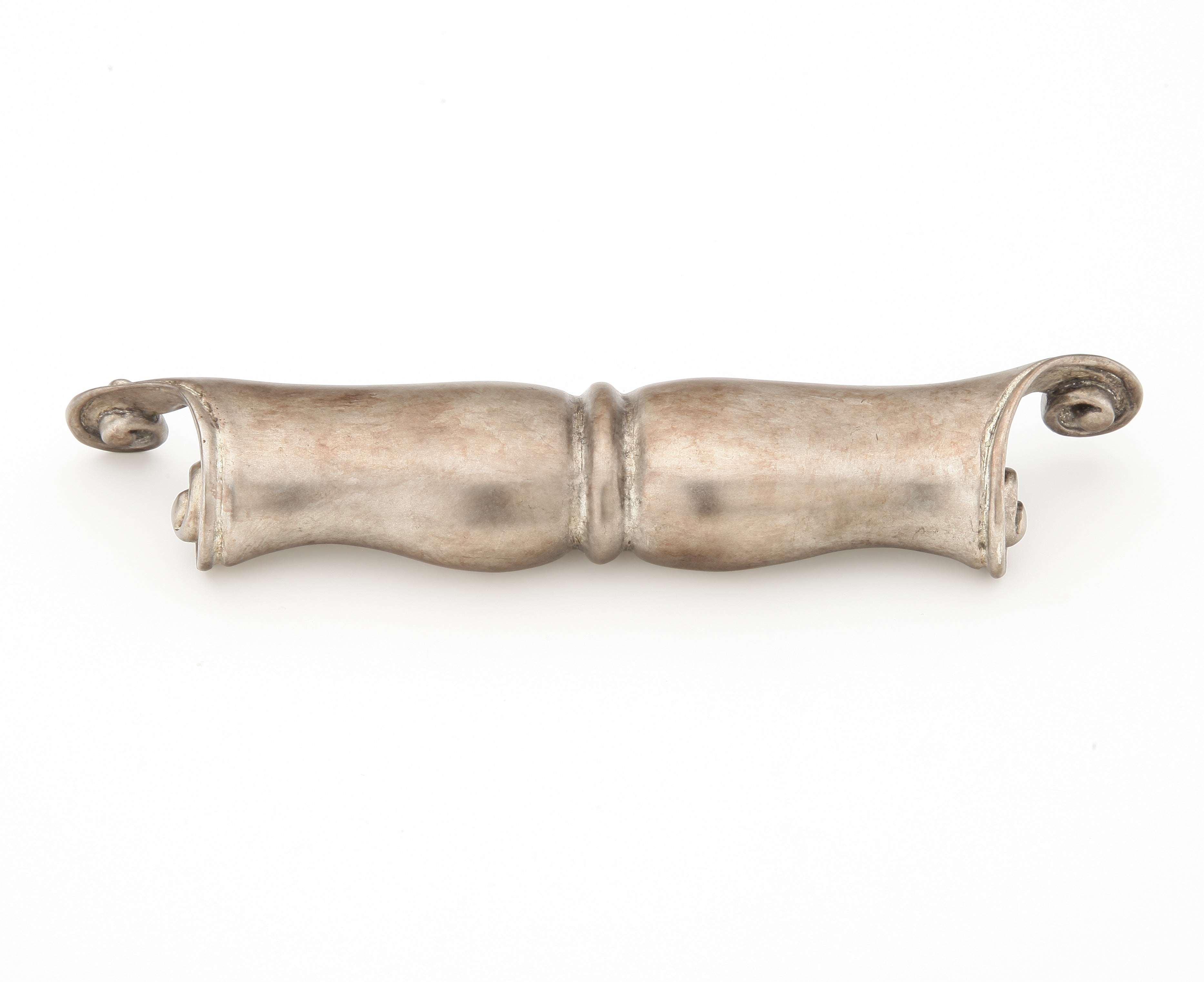 French Court Scroll Cup Pull by Schaub - New York Hardware, Inc