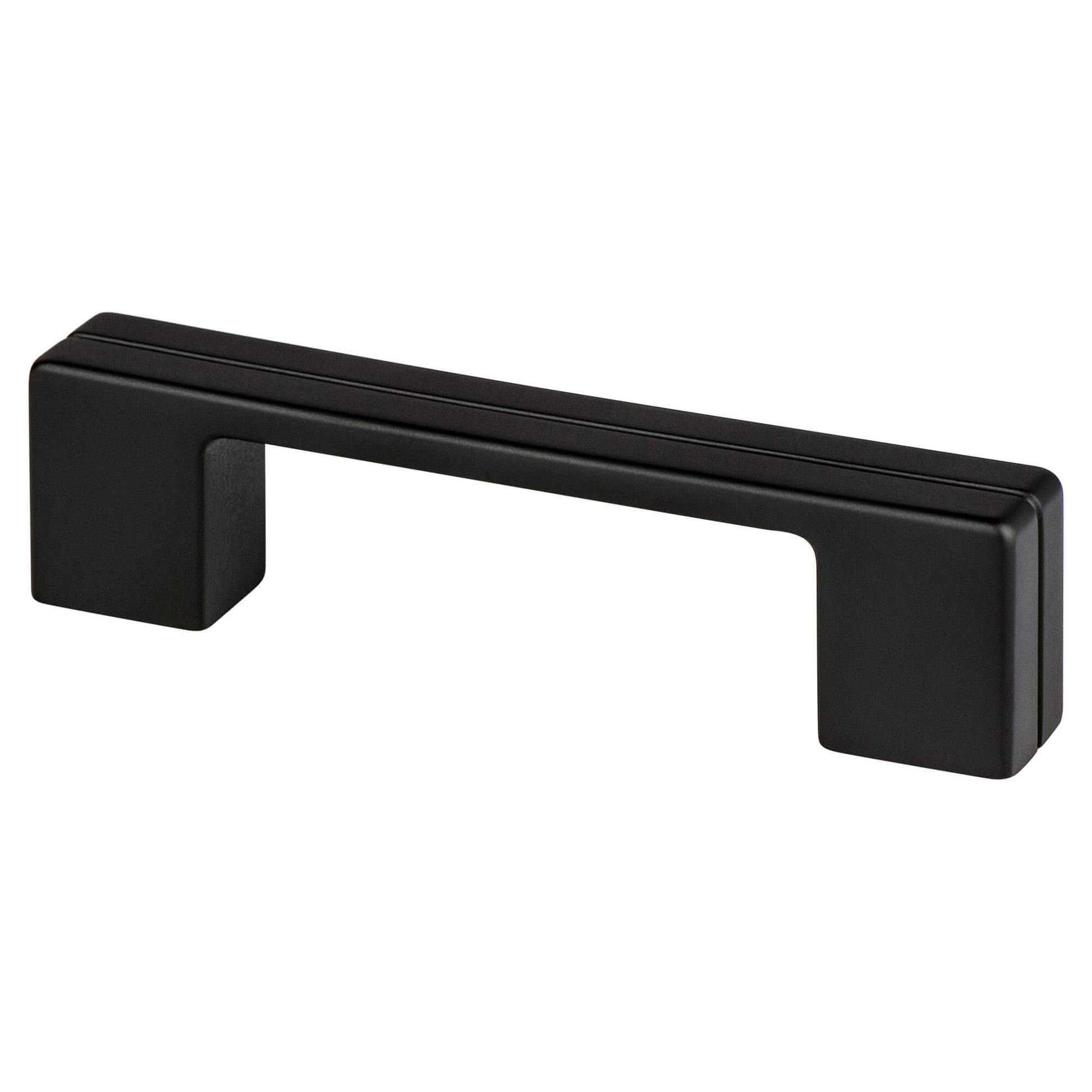 Matte Black - 3"-and-96mm - Skyline Pull by Berenson - New York Hardware