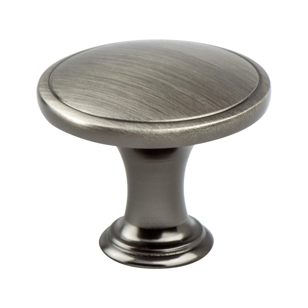 Brushed Tin - 1-1/4" - Oasis Knob by Berenson - New York Hardware