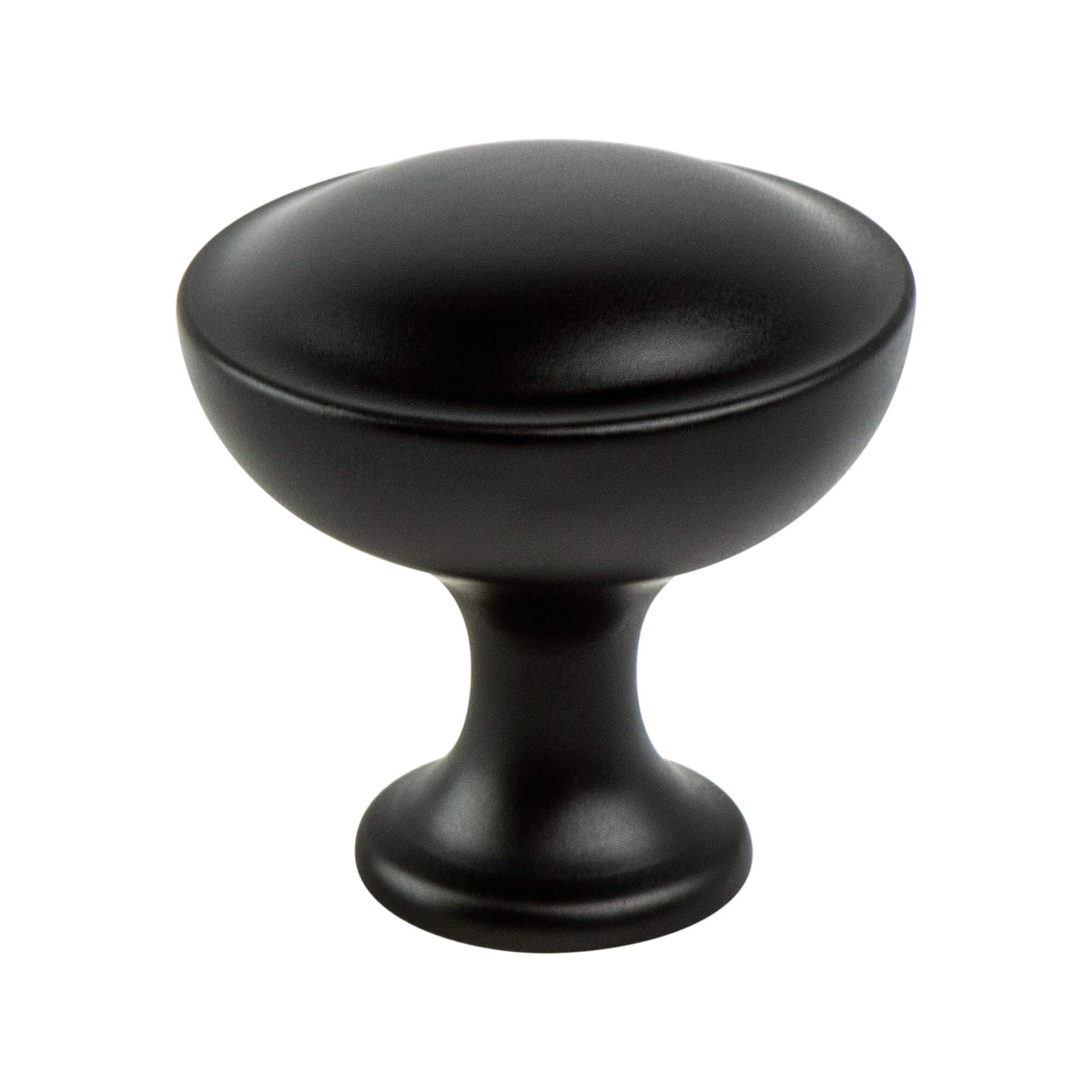 Matte Black - 1-3/16" - Echo Knob by Berenson - New York Hardware