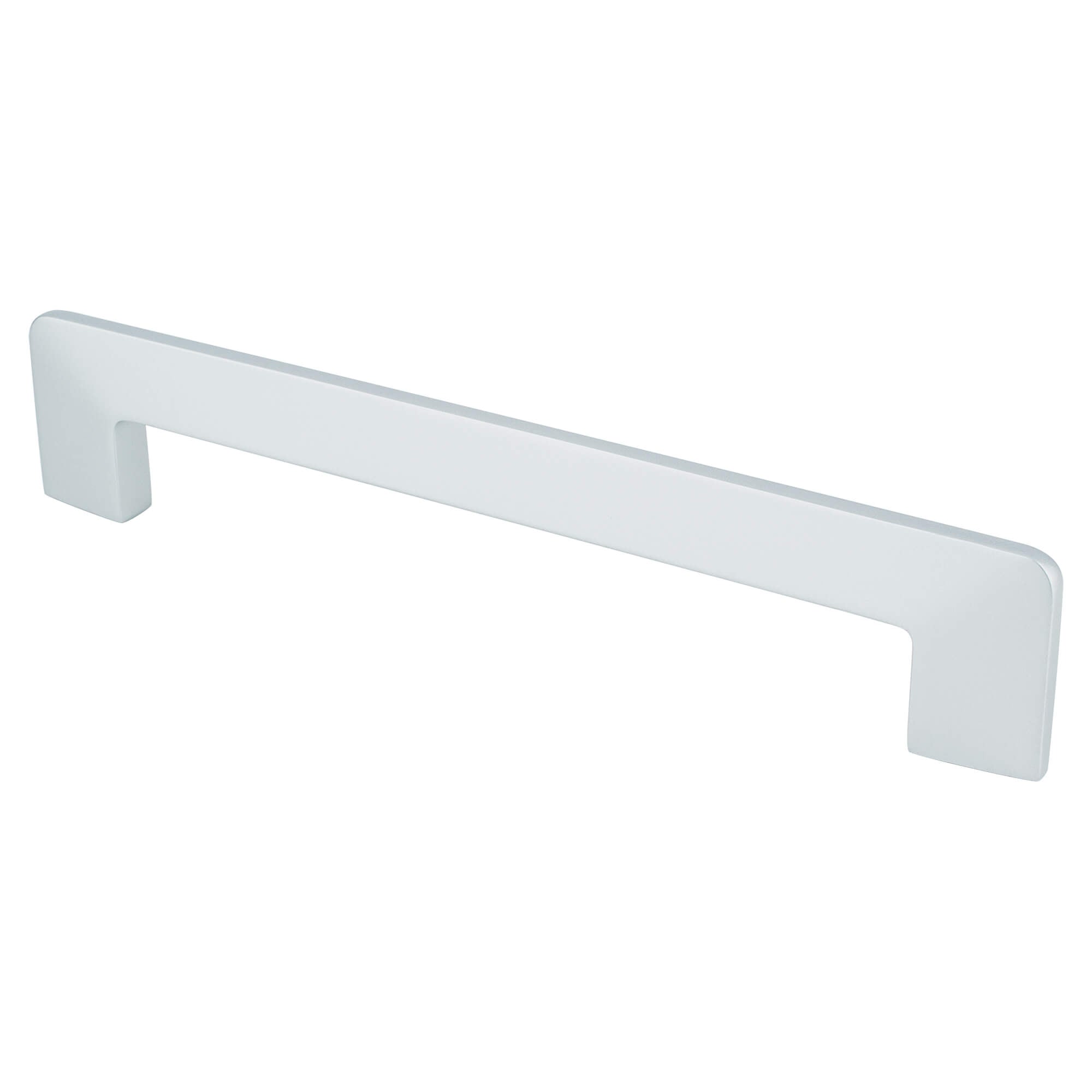 Dull Chrome - 160mm - Edge Pull by Berenson - New York Hardware