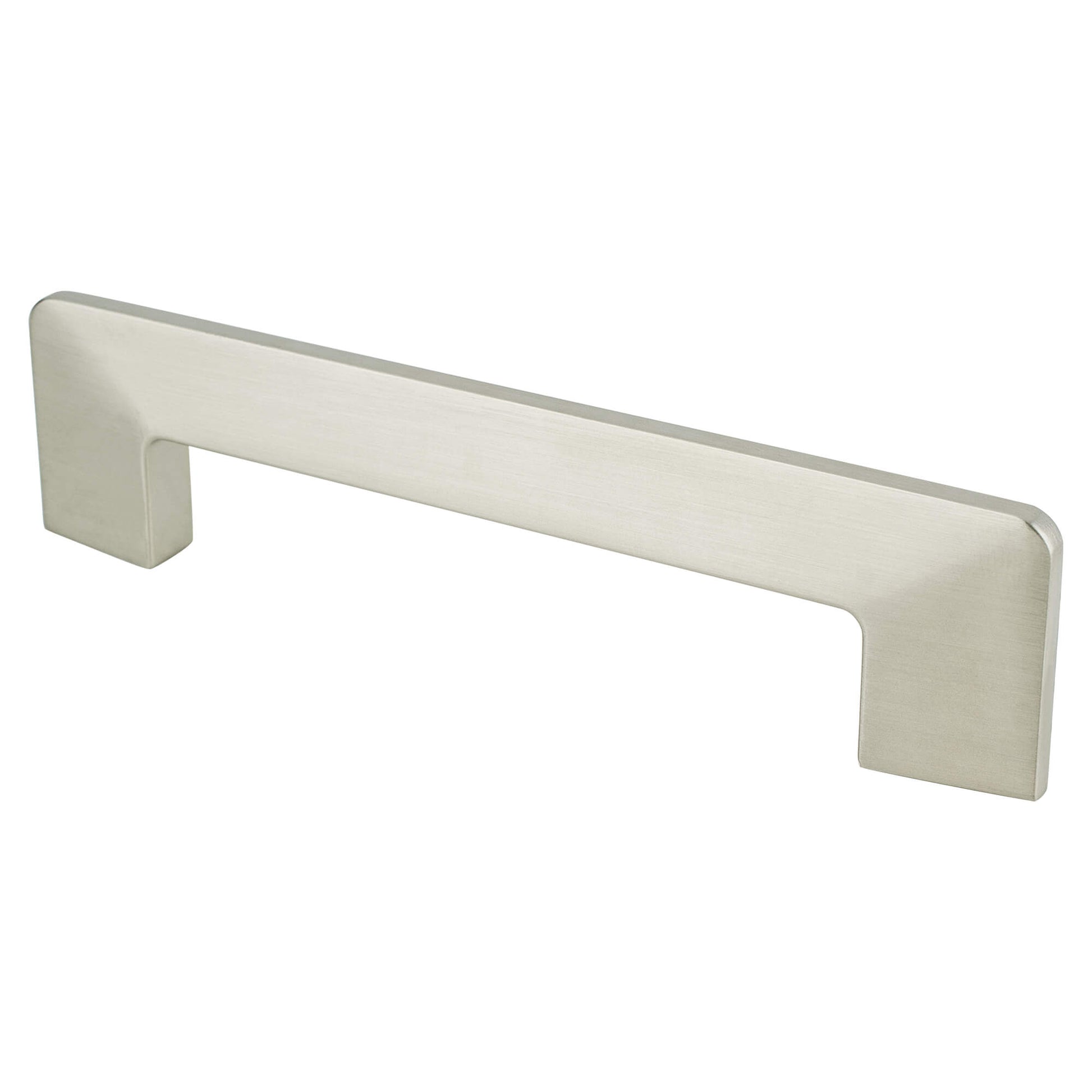 Brushed Nickel - 96mm - Edge Pull by Berenson - New York Hardware
