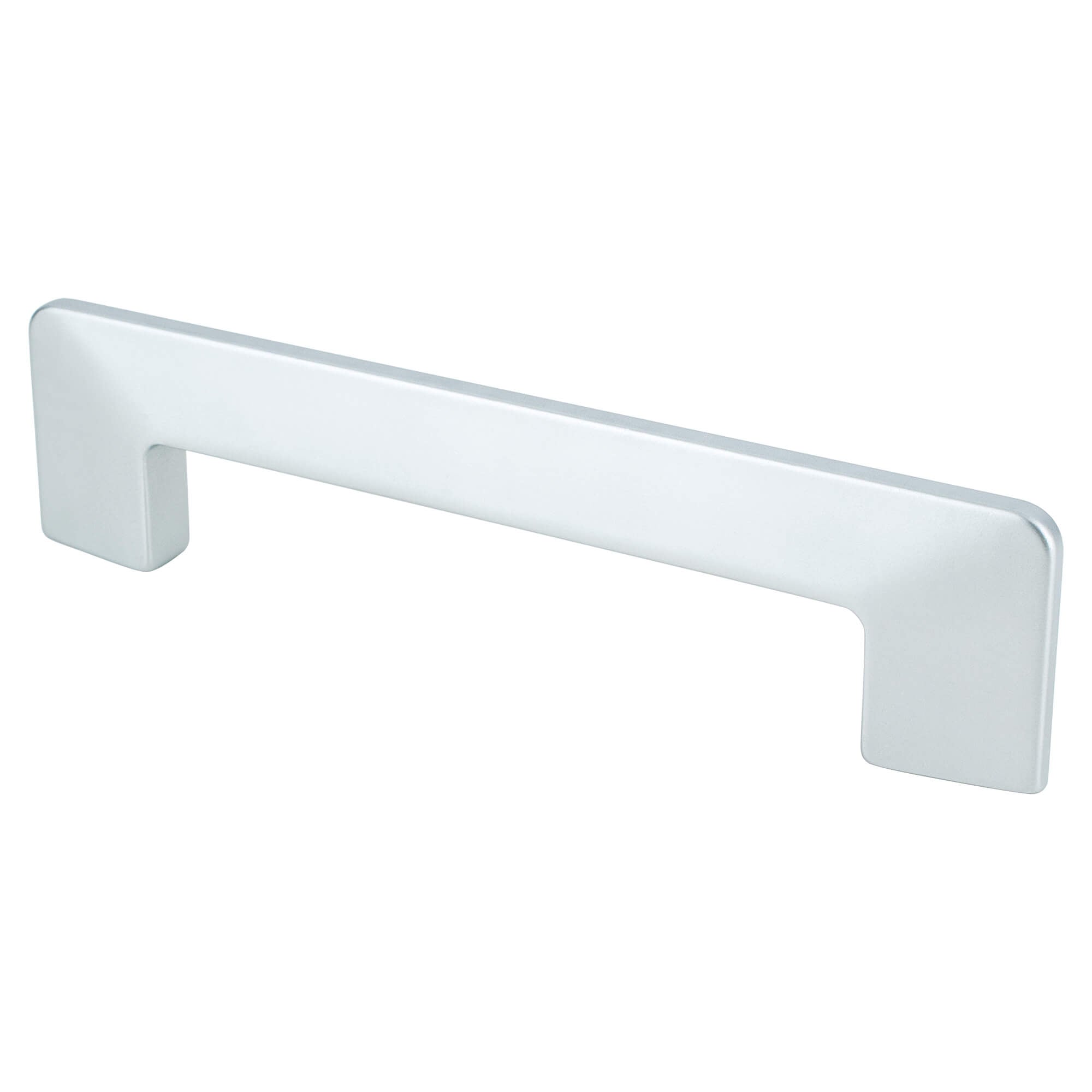 Dull Chrome - 96mm - Edge Pull by Berenson - New York Hardware