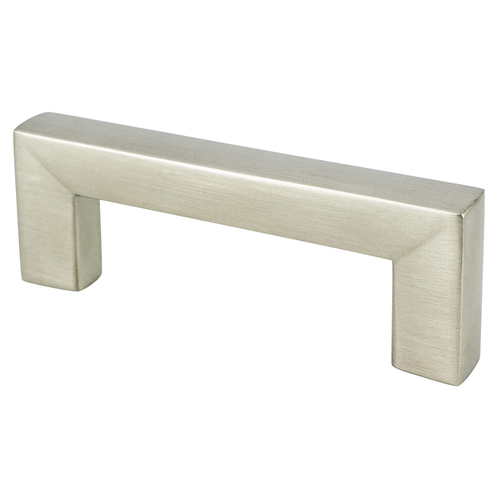 Brushed Nickel - 64mm - Square Pull by Berenson - New York Hardware