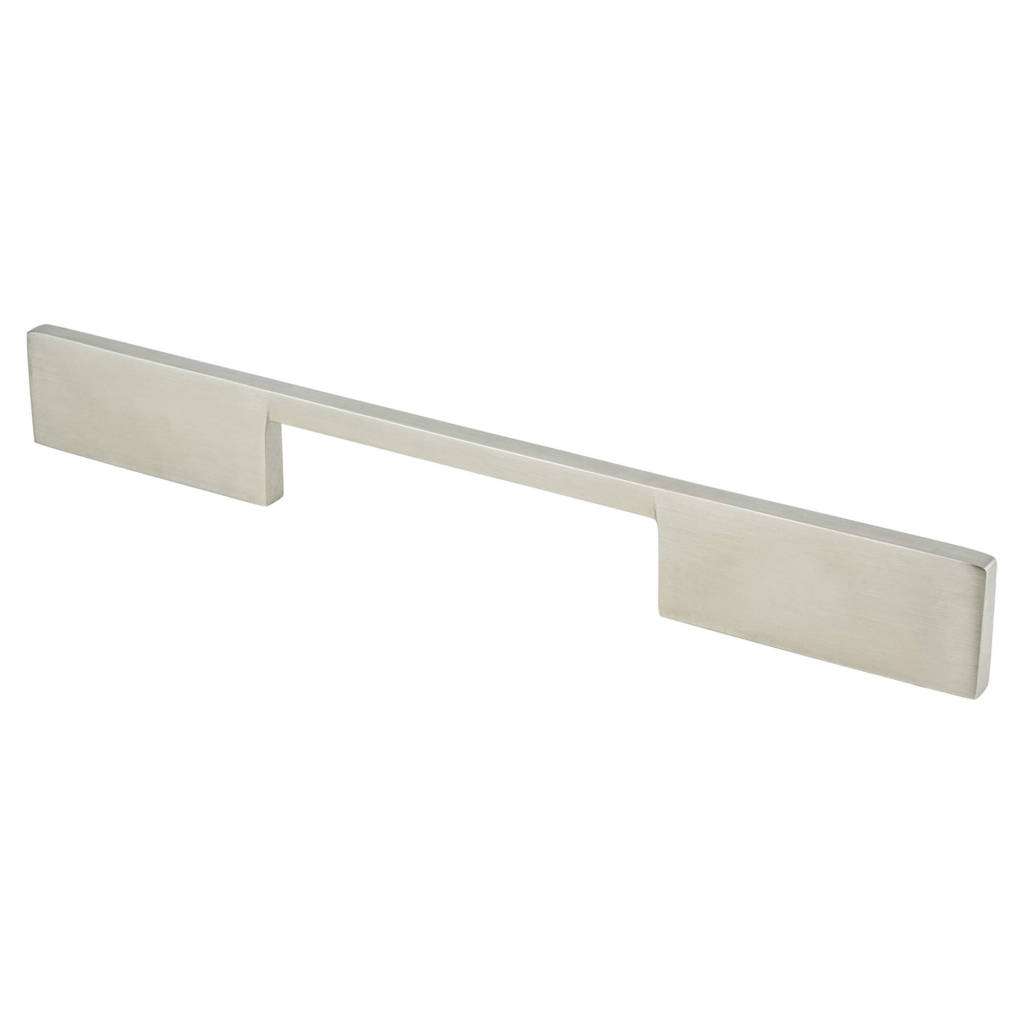Brushed Nickel - 192mm - I-Spazio Pull by Berenson - New York Hardware